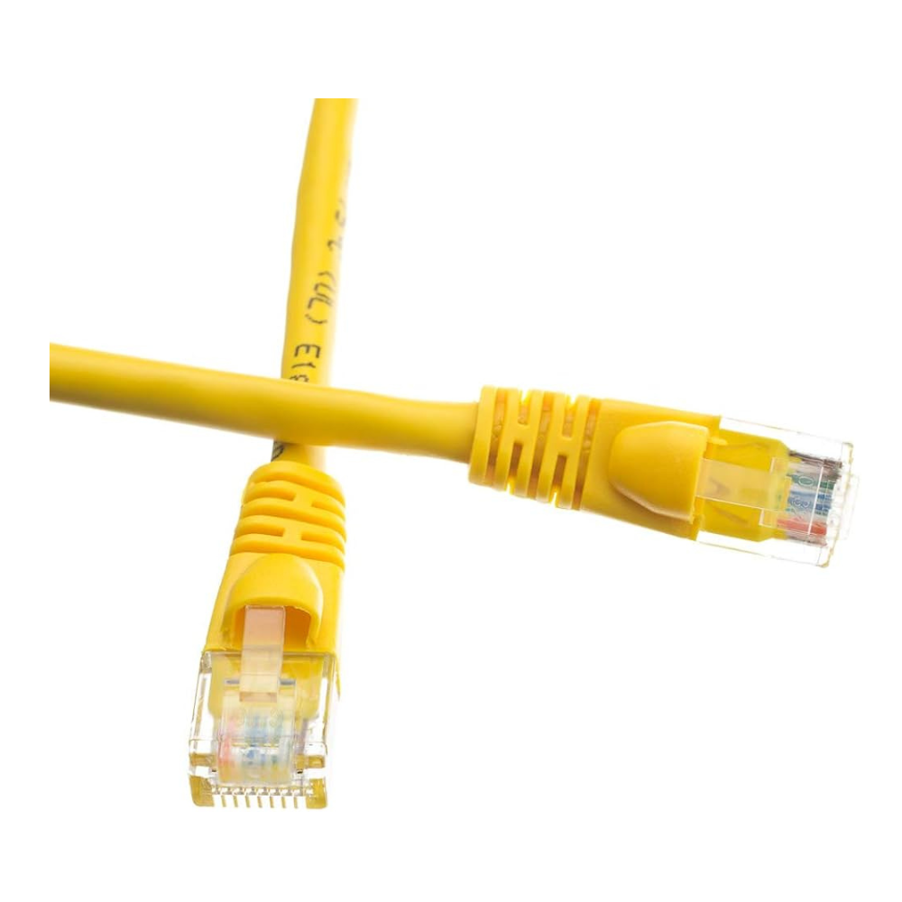 D-Link Cat6A 10G 3M UTP Patch Cord Yellow NCB-6AUYELR1-3