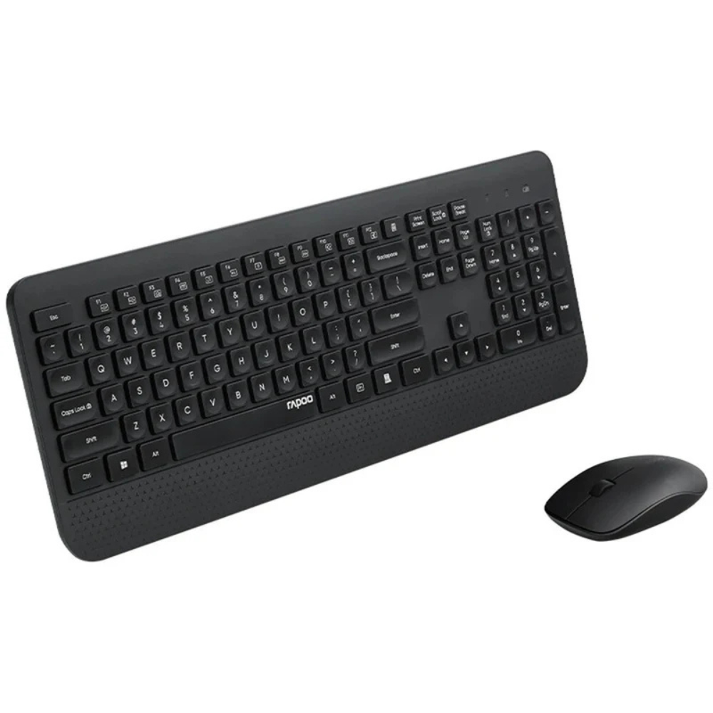 Rapoo Wireless Keyboard & Mouse X3500 - Black