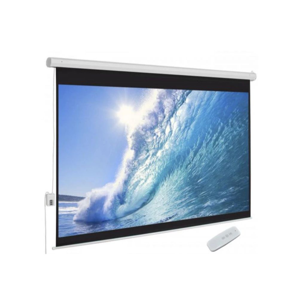 Light Wave LW-EPS-240E Electric Projector -Screen 240 x 240cm