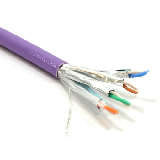 Giganet Cat 6A Solid F/FTP LSOH Cable GN-C6A-F/FTP-LSOH
