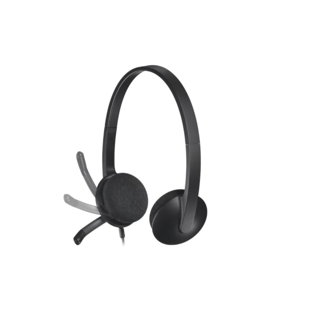 Logitech H340 USB-A Headset with Noise Cancelling Mic Black-981-000475