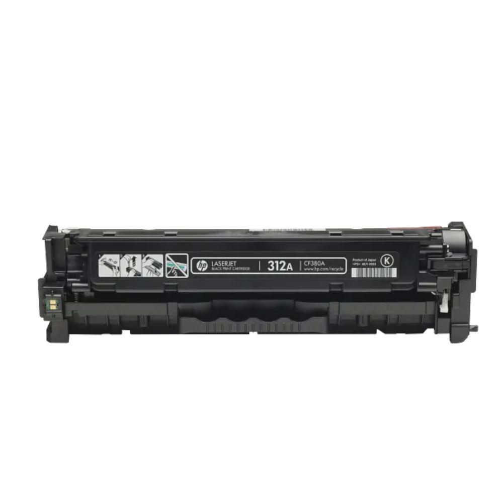 HP 312A CF380A Black Original LaserJet Toner Cartridge