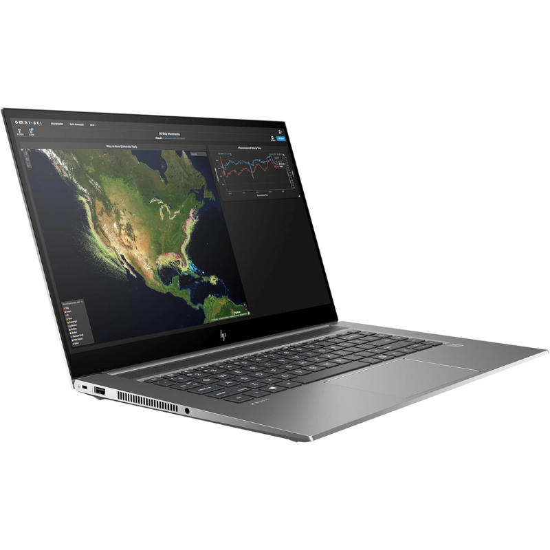 HP ZBook Studio 15 G7 Mobile Workstation i7 10th Gen 32GB RAM 512GB SSD 4GB NVIDIA Quadro T2000