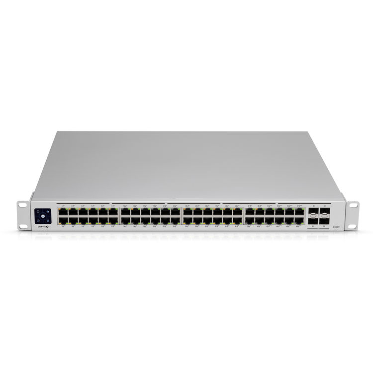 UniFi Switch Pro 48 PoE (40) GbE PoE+(8) GbE PoE+ (4) 10G SFP+ 600W