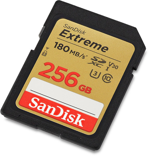 SanDisk Extreme SDHC™ And SDXC™ - 256GB-SDSDXVV-256G-GNCIN