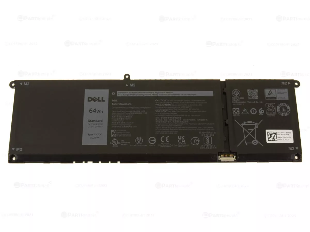 Dell 14 Plus 2-in-1 DB04255 battery 15.2V 64Wh