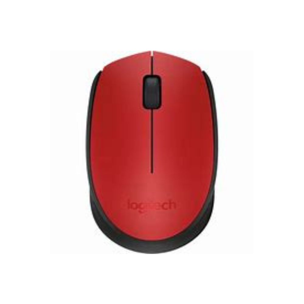 Logitech M171 Wireless Mouse - Red - 910-004641