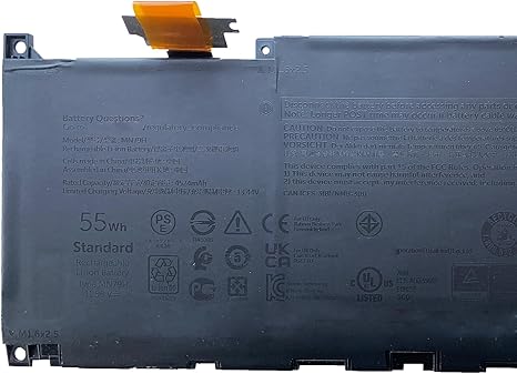 Dell XPS 13 9350 OLED battery 11.55V 55Wh