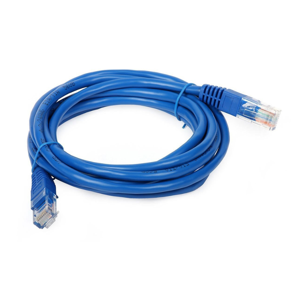 D-Link 3M Cat6 UTP Patch Cord Blue NCB-C6UBLUR1-3