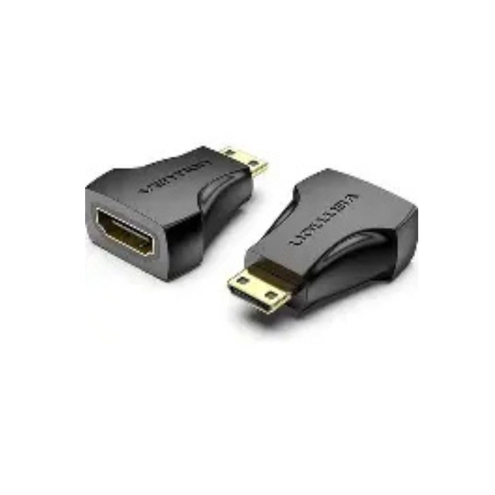 Vention Mini HDMI Male to HDMI Female Adapter Black VEN AISB0