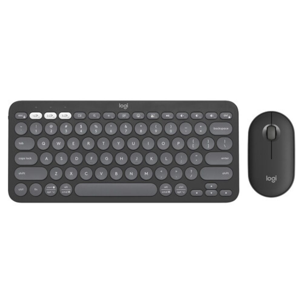 Logitech Pebble 2 Wireless Keyboard and Mouse Combo (Graphite)