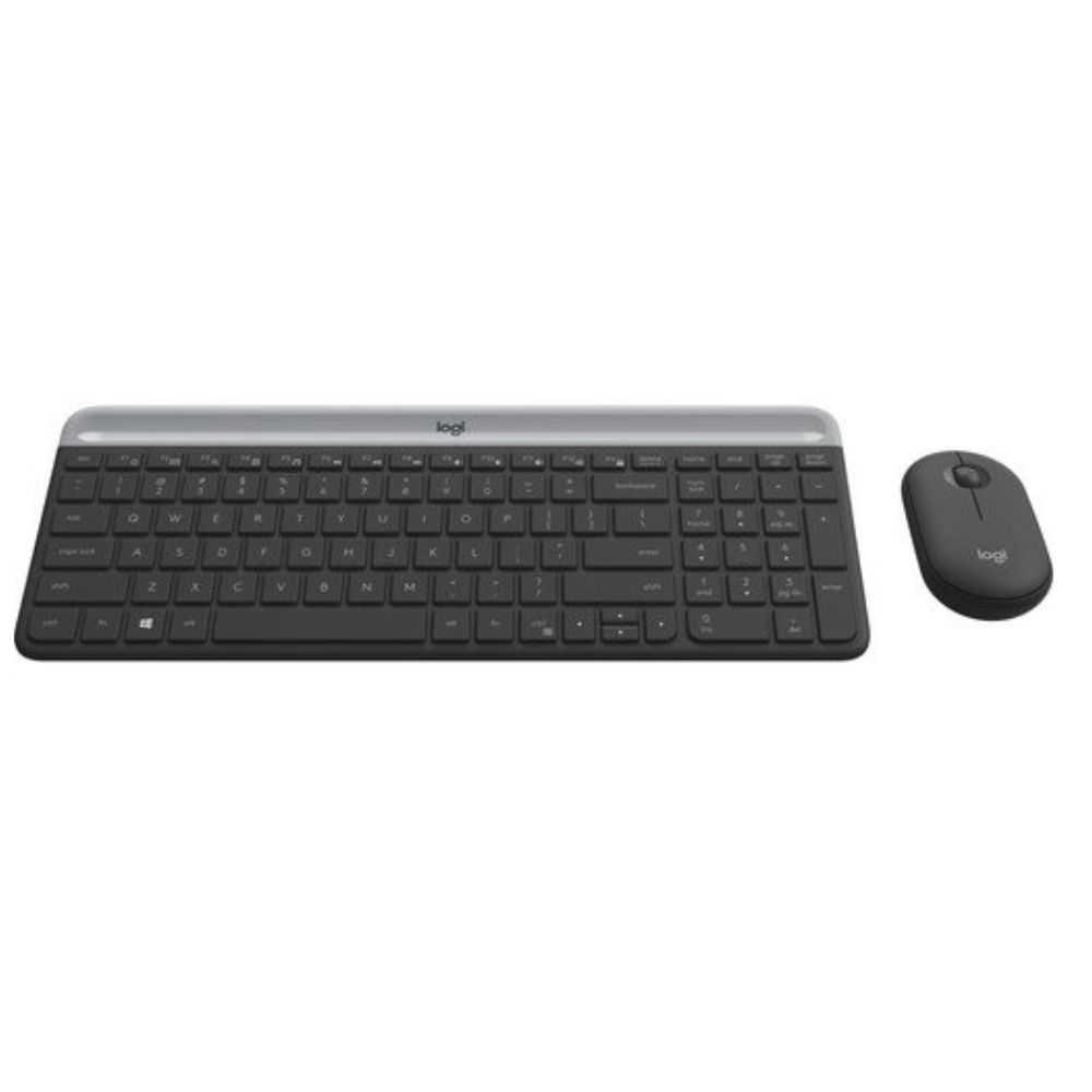 Logitech MK470 Slim Wireless Keyboard and Mouse Combo - Graphite - 920-009204