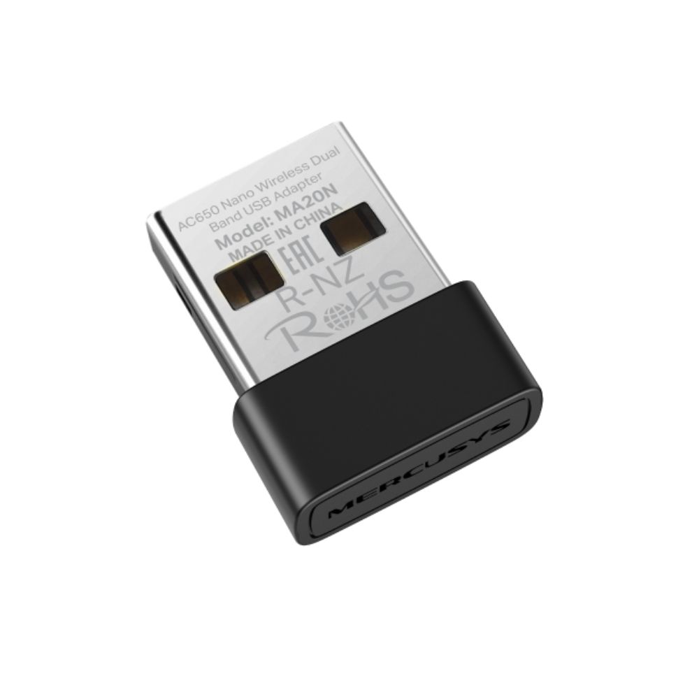 Mercusys MA20N AC650 Wireless Dual Band USB Adapter