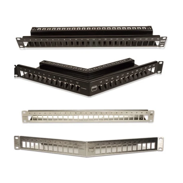 SIEMON Z-MAX 24-Port Cat6A Shielded Patch Panel