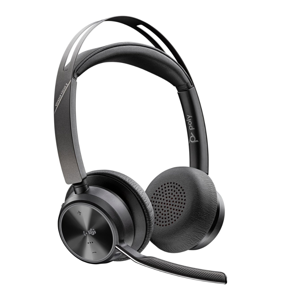 Poly Voyager Focus 2 Wired/Wireless Headset -9T9J4AA