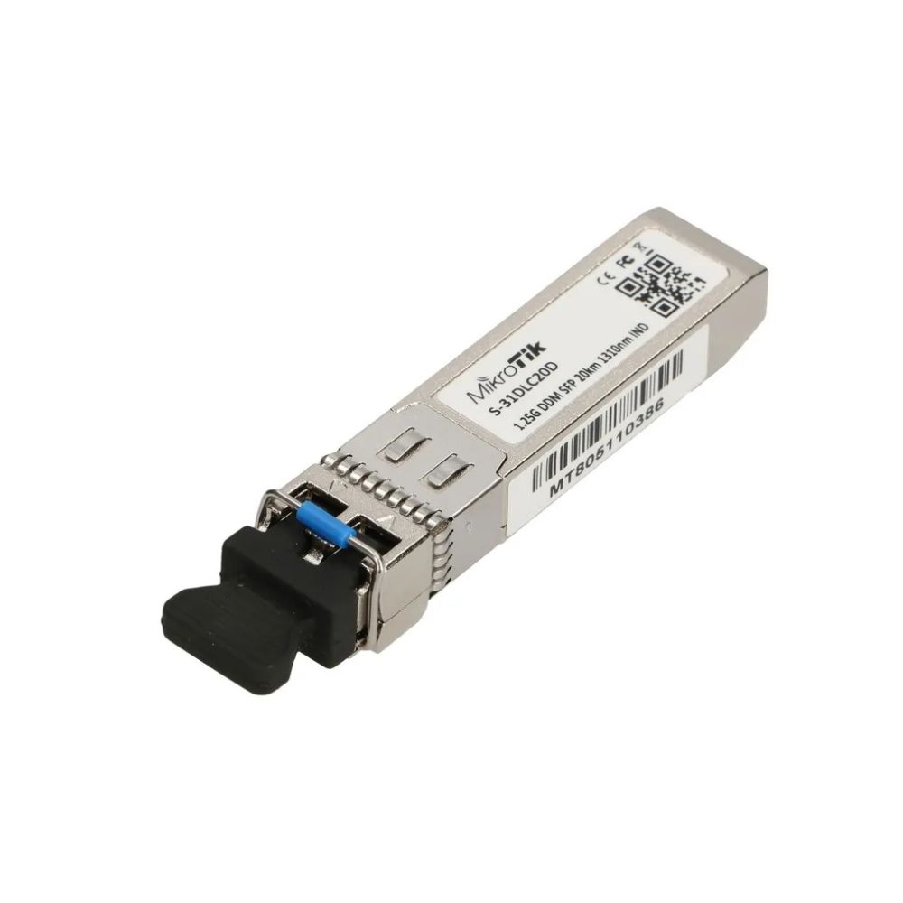 MikroTik S-31DLC20D SFP (1.25G) Module 20KM Single Mode