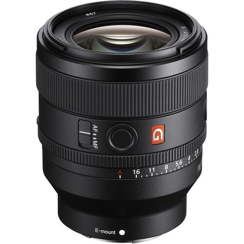 SONY FE 50MM F1.4 GM LENS