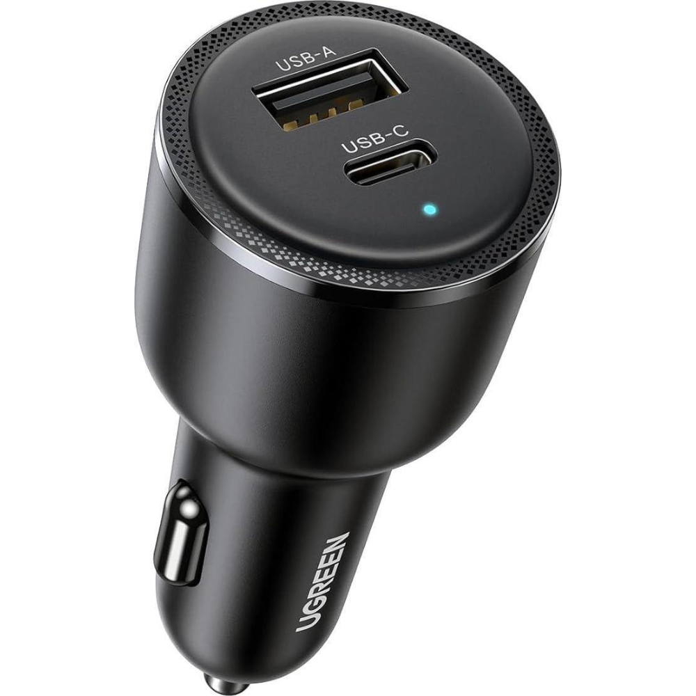 UGREEN EC701-UG-35023 2-Port Car Charger 63w