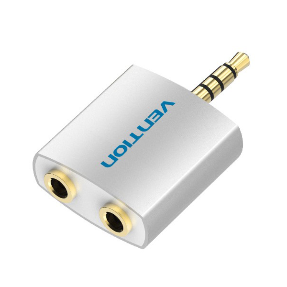 VENTION 4 POLE 3.5MM MALE TO 2*3.5MM FEMALE CONVERTER VEN-BDAW0