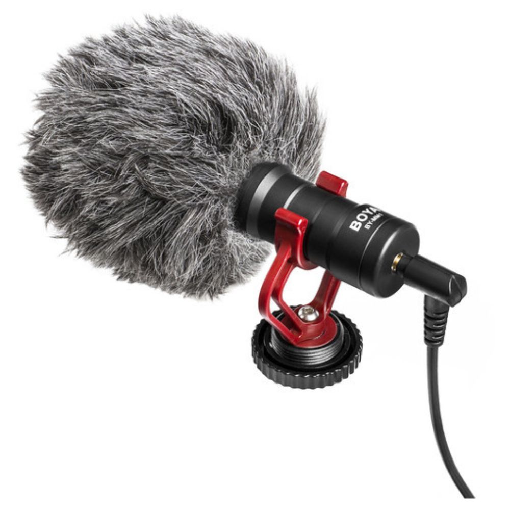 BOYA BY-MM1 Universal Cardioid On-Camera Microphone (BY-MM1)