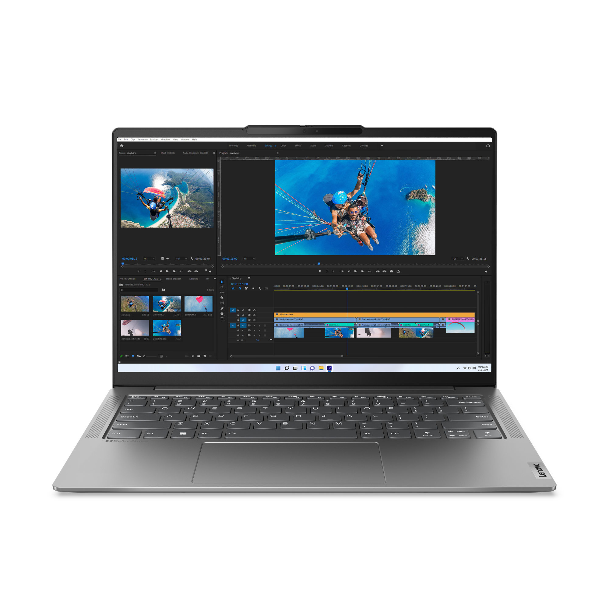 Lenovo Yoga Slim 6 14IAP8 Core i7 1260P 16GB RAM 512GB SSD-82WU009AUE