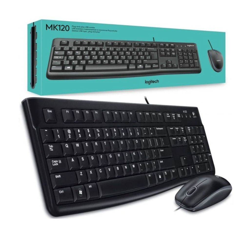 Logitech MK120 Keyboard and Mouse Combo