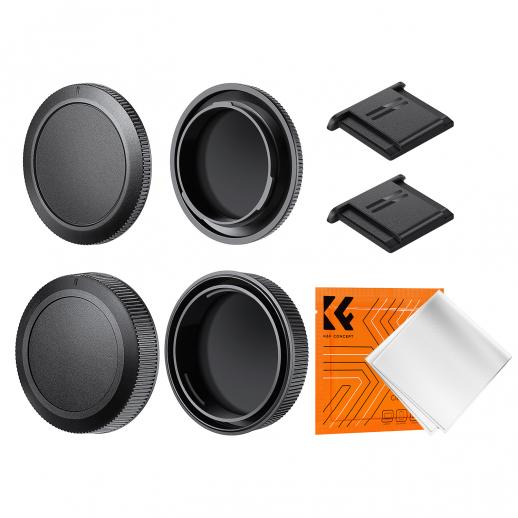 K&F BODY AND LENS REAR CAP-NIKON 2229