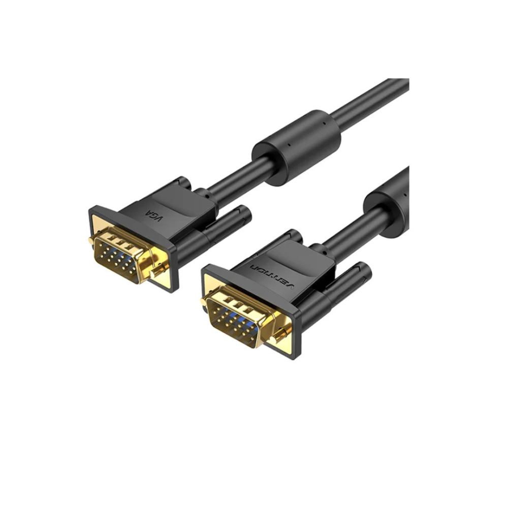 Vention VGA(3+6) Male to Male Cable 1.5M Black  VEN DAEBG