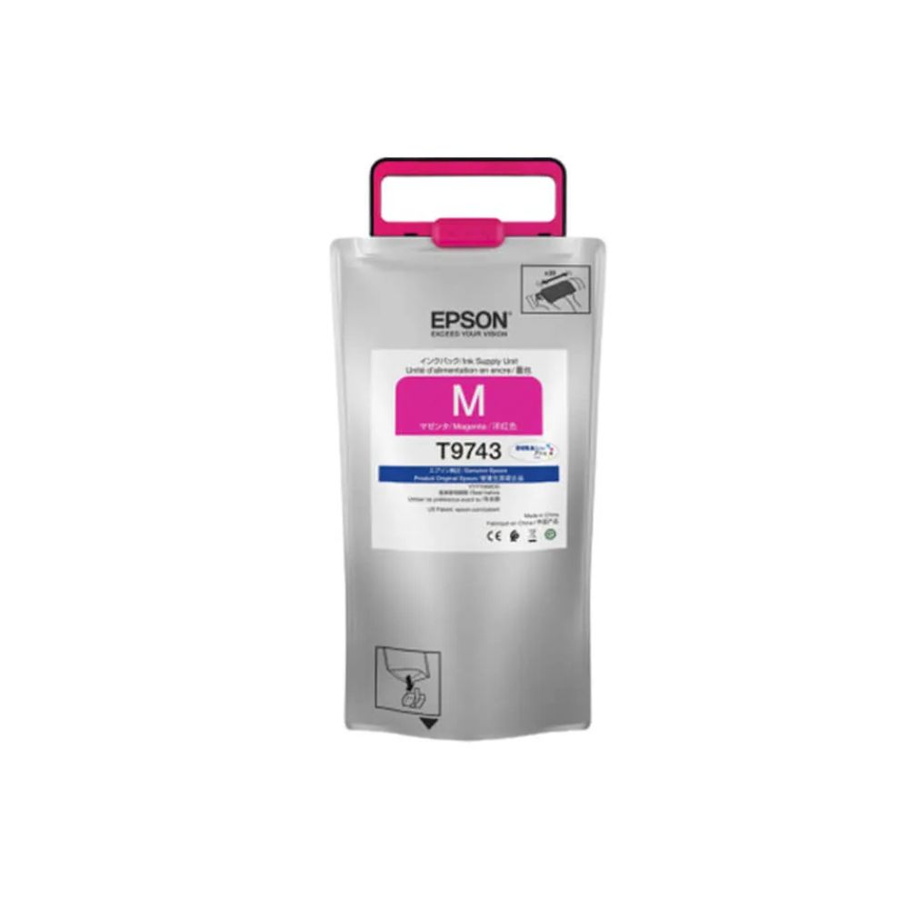 Epson T9743 Magenta XXL Ink Cartridge WF-C869R  - C13T974300