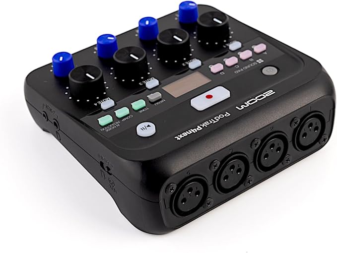 Zoom PodTrak P4next Portable Multitrack Podcast Recorder
