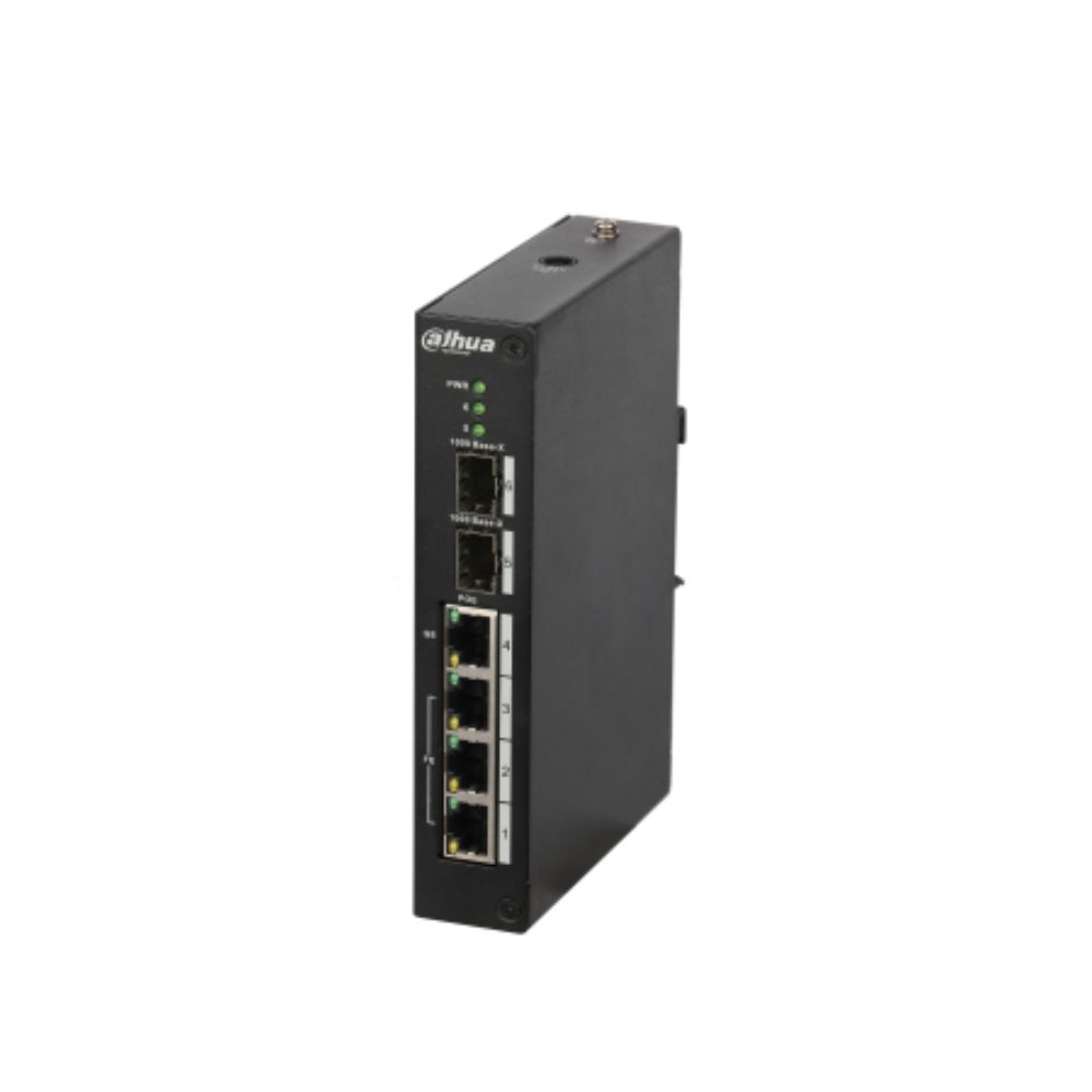 DAHUA PFS3206-4P-96 4-Port Unmanaged Ethernet Switch with 10/100 Mbps Adaptive Ports