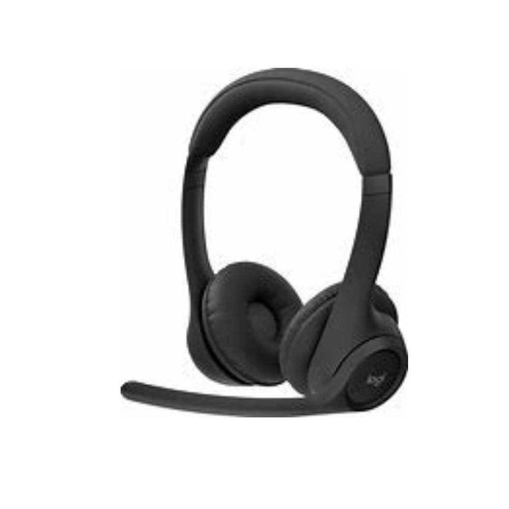 Logitech Zone 300 Bluetooth Headset Mic Midnight Black 981-001407