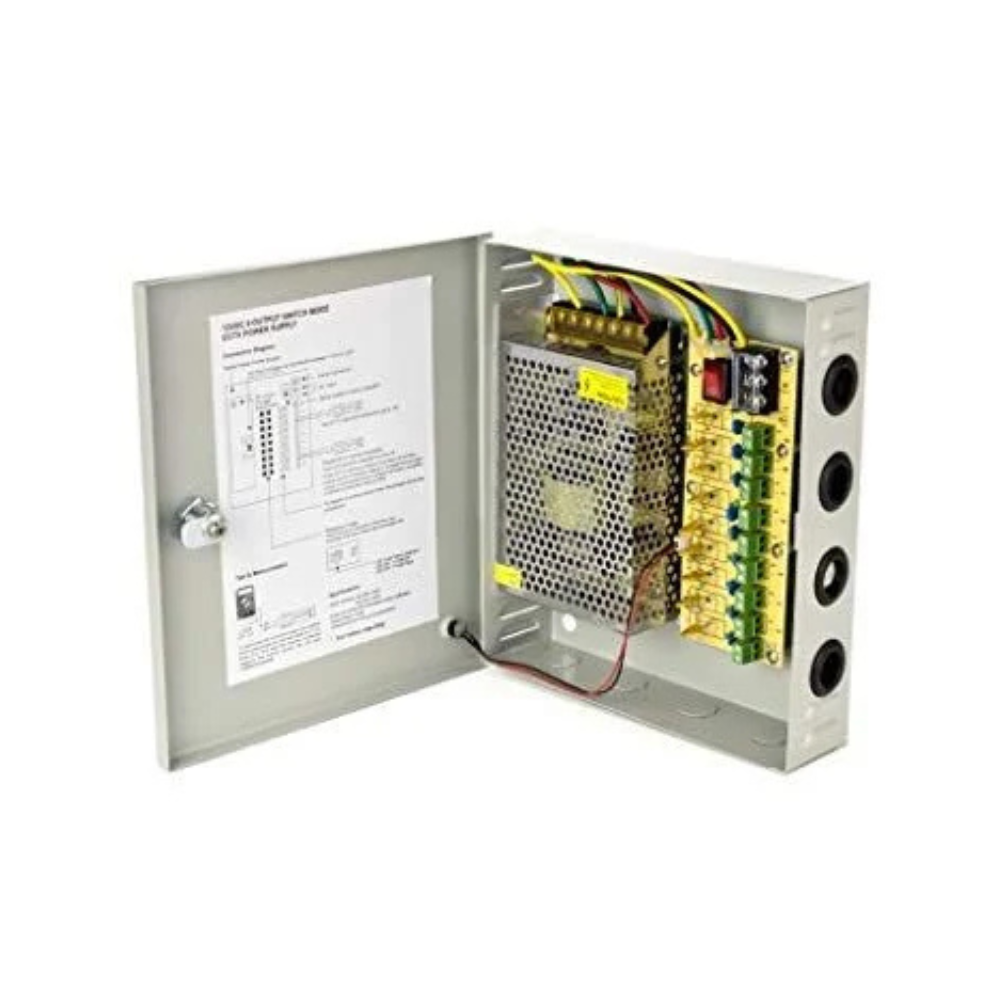 CCTV Closed Power Supply 12V 10Amps