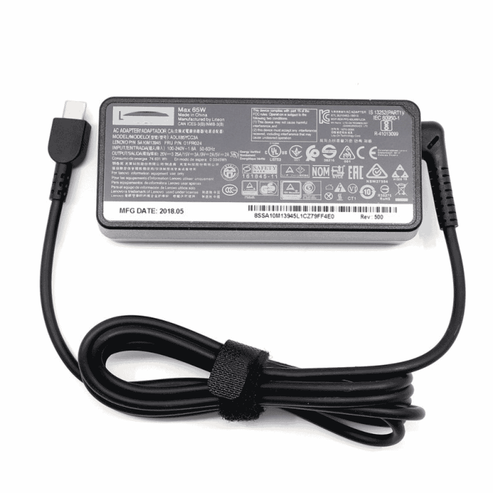 Charger for Lenovo ThinkPad E590 20NB005MUS – 65W USB-C 20V 3.25A