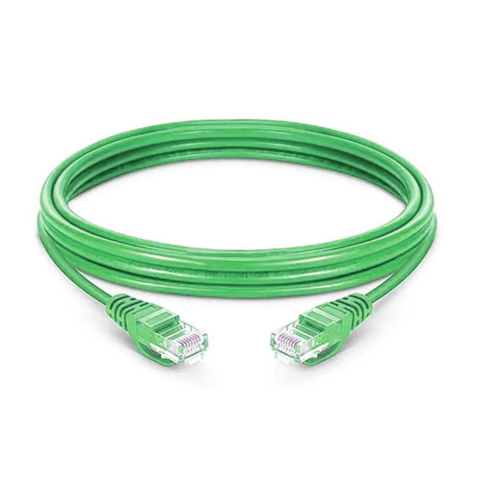 D-Link 3M Cat6 UTP Green Patch Cord NCB-C6UGRNR1-3