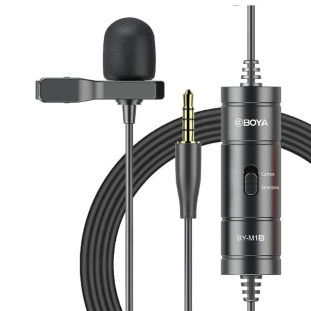 BOYA BY-M1S Omnidirectional Lavalier Microphone (BY-M1S)