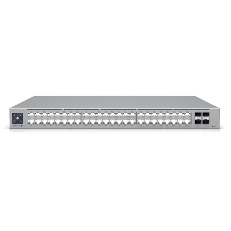 UniFi Switch Pro Max 48 PoE: multi-gig (4) 10G SFP+ 720W