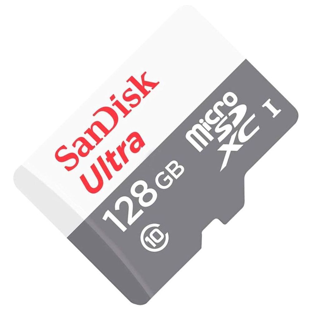 SanDisk Ultra microSDXC 128GB 100MB/s Class 10 UHS-I SDSQUNR-128G-GN6MN