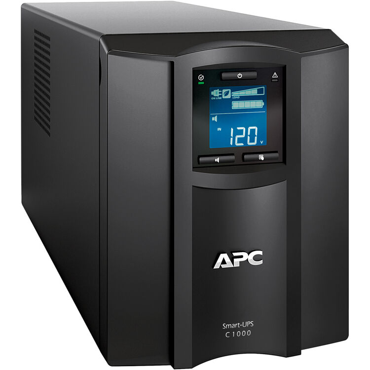 APC Smart-UPS 1000VA- Tower, LCD 230V Output 1.000 VA / 600 Watts