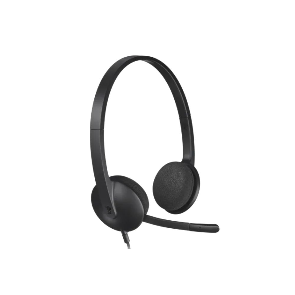 Logitech H340 USB-A Headset with Noise Cancelling Mic Black-981-000475