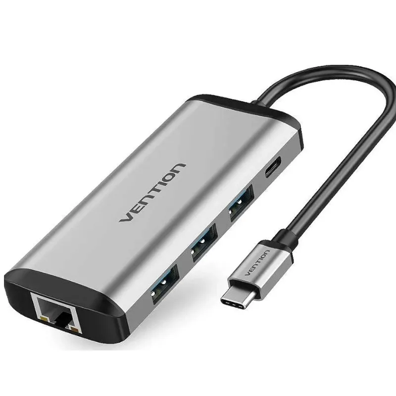 Vention USB C Multi-function 6 in 1 Docking Station CNCHB