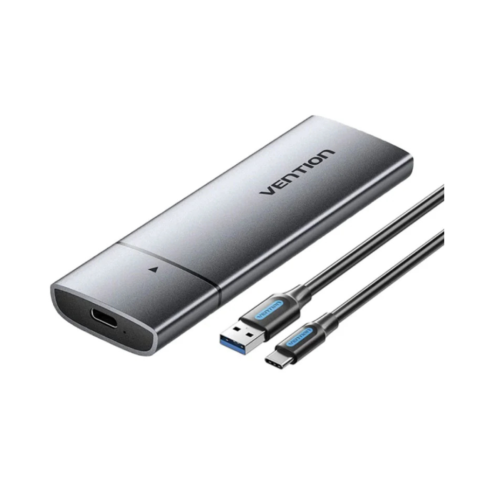 Vention M.2 NGFF SSD Enclosure Gray Aluminum VEN KPFH0