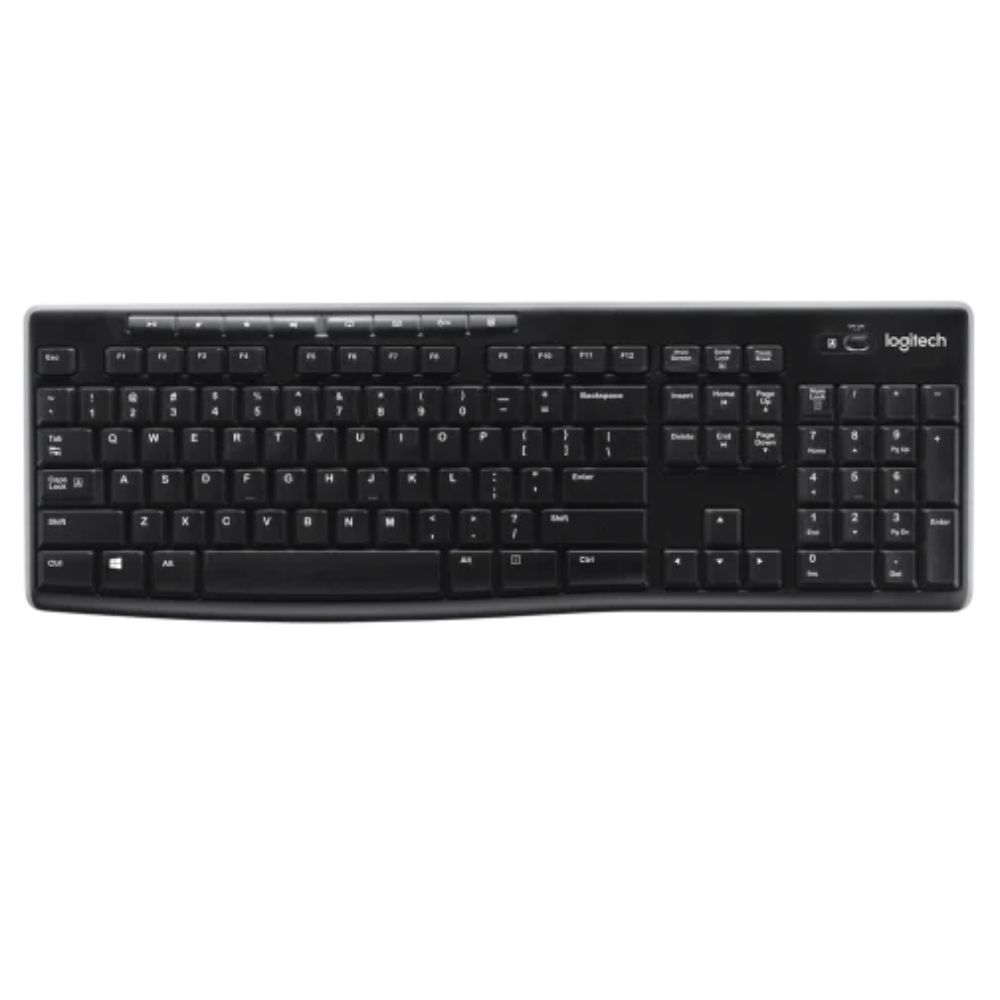 Logitech K270 Wireless Keyboard - Black - 920-003736