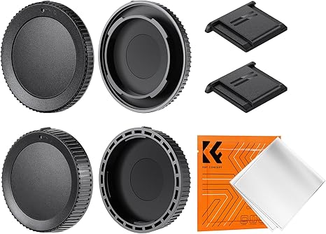 K&F BODY AND LENS REAR CAP-SONY 2222
