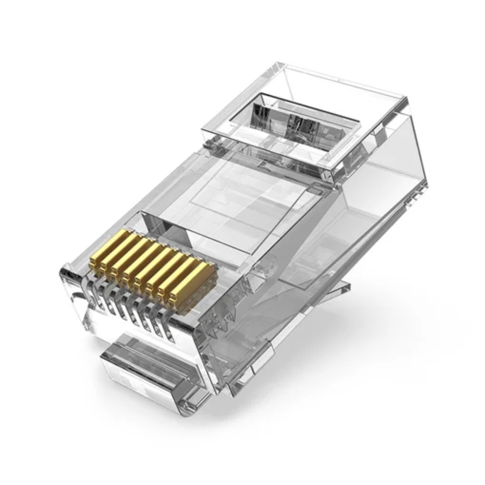 Vention Cat.5E UTP RJ45 Modular Plug Transparent 100 Pack- VEN IDBR0-100