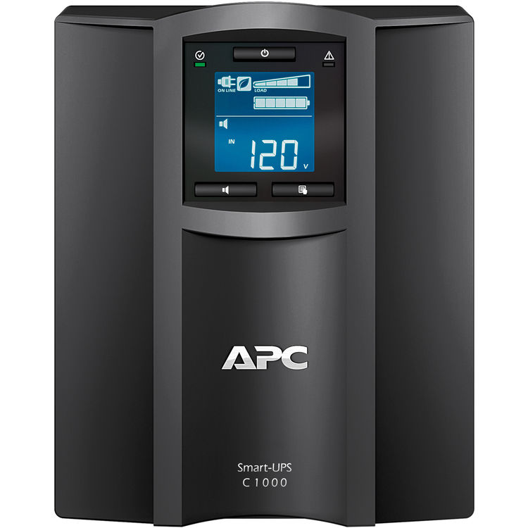 APC Smart-UPS 1000VA- Tower, LCD 230V Output 1.000 VA / 600 Watts