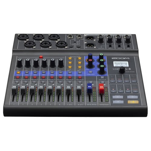 Zoom LiveTrak L-8 Digital Mixer and Multitrack Recorder