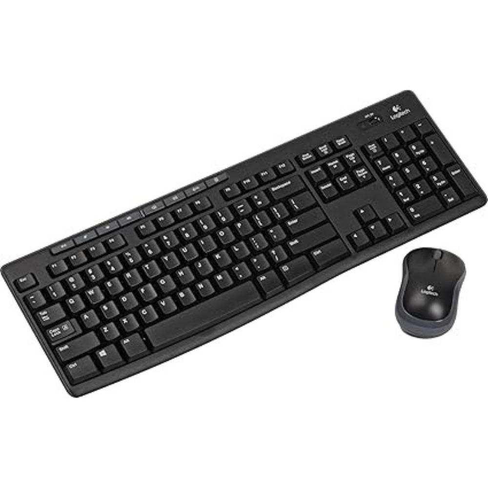 LOGITECH MK270 WIRELESS KEYBOARD & MOUSE COMBO – BLACK
