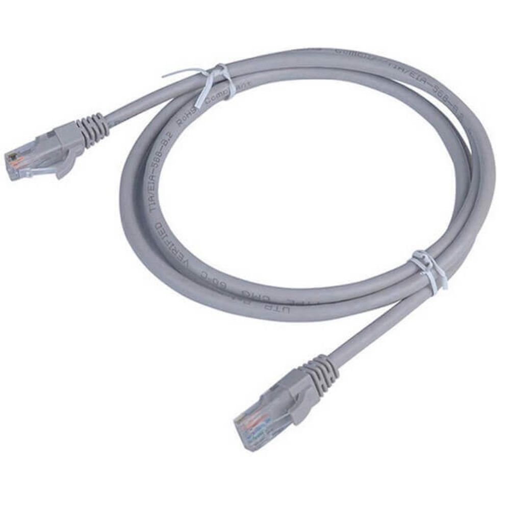 D‑Link NCB‑C6UGRYR1‑1 Cat 6 UTP Patch Cord 1M Grey