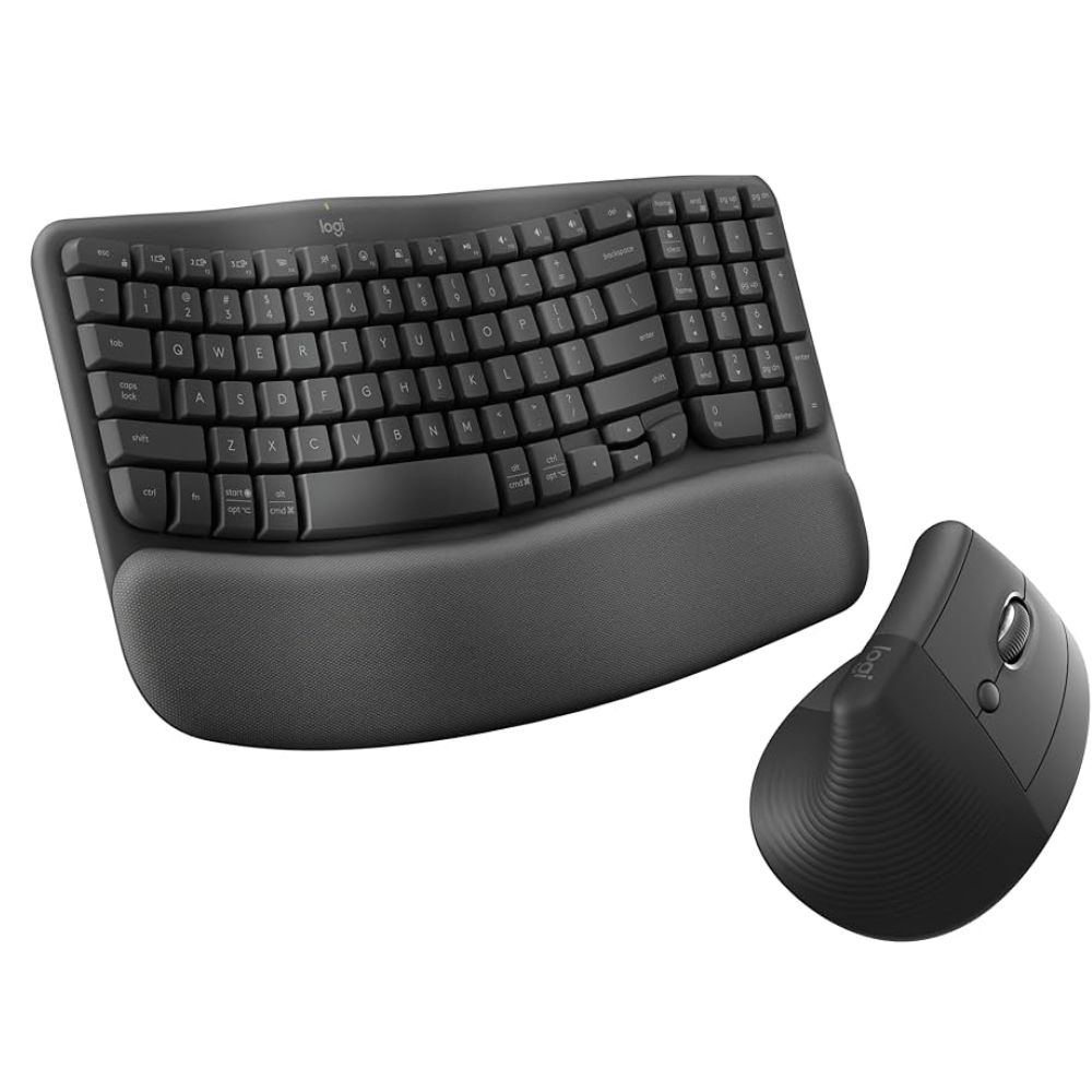 Logitech Wave Keys and Lift Combo Bluetooth Keyboard + Mouse -920-013635